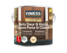 BEITS DEUR EN KOZIJN TRANSPARANT ZIJDEGLANS